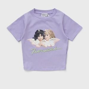 Fiorucci Angel Tee in Purple